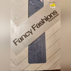 Vintage Fancy Fashions Blue Pantyhose
